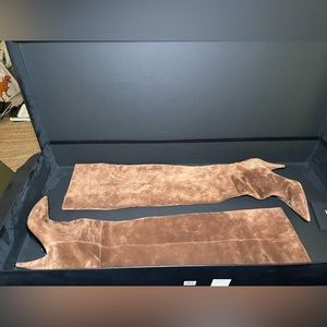 Saint Laurent OTK Suede Boots